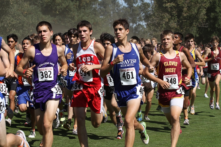 2010 SInv D1-026.JPG - 2010 Stanford Cross Country Invitational, September 25, Stanford Golf Course, Stanford, California.
